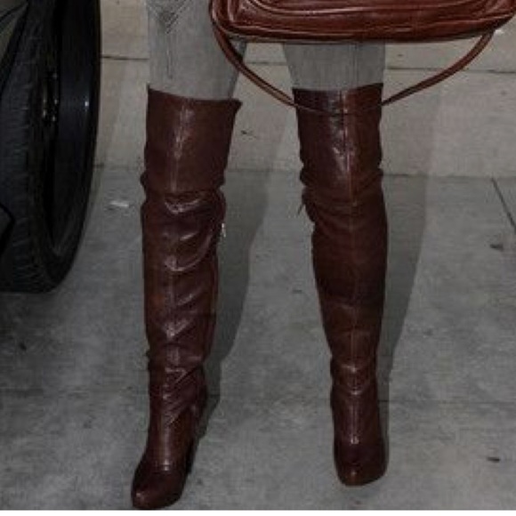 report thigh high boots